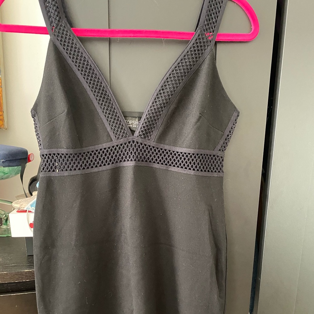 Top shop fishnet dress